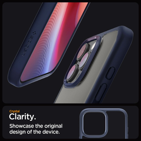 SPIGEN CASE ULTRA HYBRID DO IPHONE 16 PRO ZANURZENIE W OCHRONIE ANTYRYSKOSZ