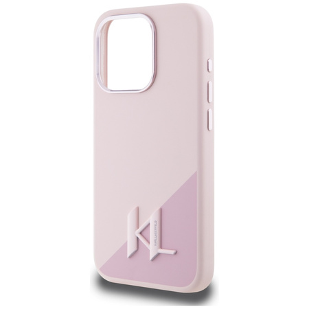 KARL LAGERFELD ETUI SILICONE SHADOW DO IPHONE 15 PRO MAX DO MAGSAFE