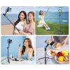 Wozinsky Selfie stick WC1Y30S teleskopowy tripod 1.3m z uchwytem na telefon - czarny