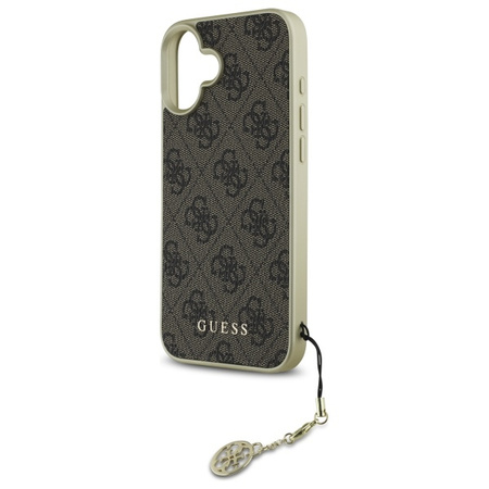 GUESS POKROWIEC HARDCASE DO IPHONE 16 6.1 CHARMS COLLECTION ZWIĄZANE
