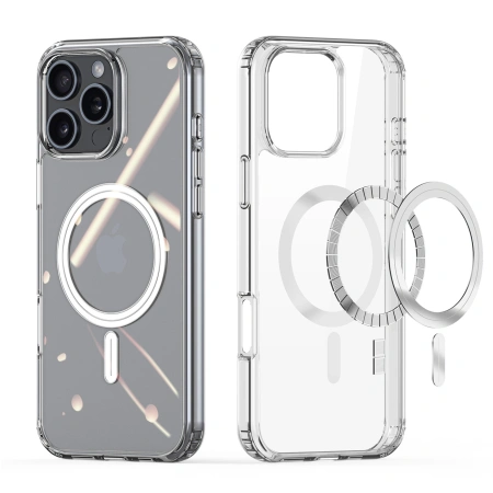 DUX DUCIS ETUI CASE MAGNETYCZNE DO MAGSAFE IPHONE 16 PRO MAX PRZEZROCZYSTE