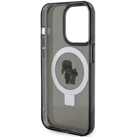 KARL LAGERFELD ETUI HARDCASE DO IPHONE 13 PRO 6.1 RING STAND DO MAGSAFE