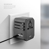 Uniq Ład. siec. Voyage World Adapter 33W + 2xUSB + PD 18W + QC 3.0 - szare (LITHOS Collective)