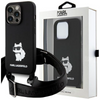 Etui Karl Lagerfeld Crossbody Silicone Ikonik do iPhone 15 Pro - czarne