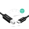 UGREEN KABEL USB-C DO USB-B 2.0 1M DO DRUKARKI SKANERA I SPRZĘTU BIUROWEGO