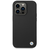 BMW ETUI SILIKONOWE DO IPHONE 15 PRO MAX 6.7 BMHCP15XSILBK Z LOGO METALOWYM