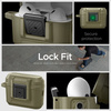 SPIGEN LOCK FIT ETUI DO AIRPODS PRO 1 2 VINTAGE KHAKI WYSOKA OCHRONA I STYL