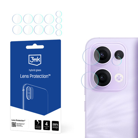 3MK LENS PROTECTION DO OPPO RENO 13 OCHRONA EKRANU Z PEŁNYM DOPASOWANIEM