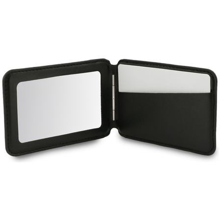 Portfel z lusterkiem Guess 4G Stand &    Mirror Magsafe czarny