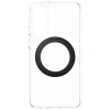 Etui CARE by PanzerGlass Feature Black Kickstand & QI na Samsung Galaxy S25 Edge - przezroczyste