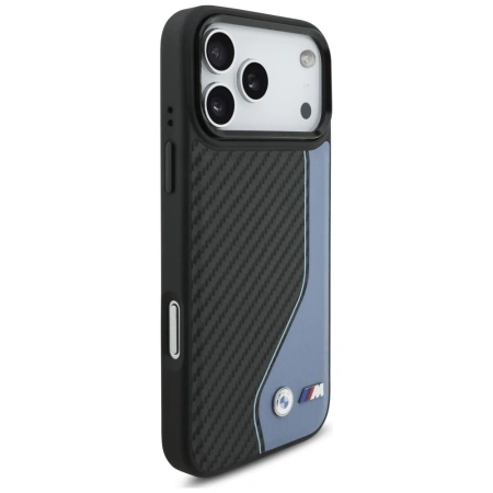 BMW ETUI M CARBON LOGO DO MAGSAFE IPHONE 17 PRO MAX OCHRONA Z CARBONOWĄ