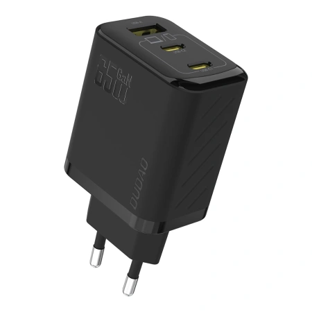 DUDAO ŁADOWARKA SIECIOWA A29 65W GaN DO TELEFONÓW LAPTOPÓW 2X USB-C 1X
