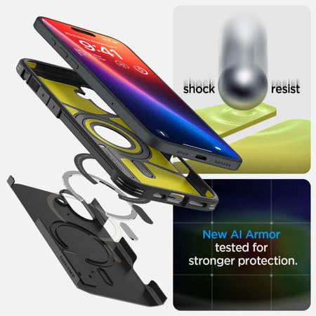 SPIGEN TOUGH ARMOR CASE DO IPHONE 16 PLUS POKROWIEC Z MAGNETYCZNYM