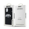 DKNY CASE DO IPHONE 15 14 13 6.1 DO MAGSAFE LIQUID SILICONE Z BIAŁYM LOGO