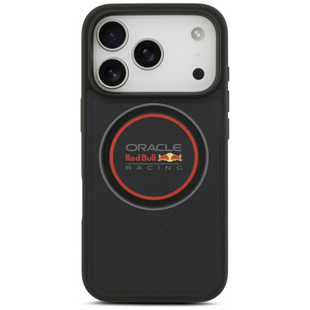 Etui Red Bull Meshed Logo And Red Ring   MagSafe do iPhone 17 Pro Max granatowy