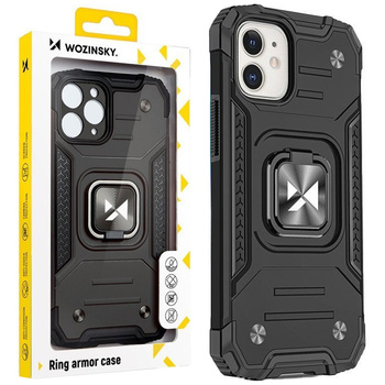 WOZINSKY POKROWIEC RING ARMOR DO IPHONE 14 PLUS PANCERNY MAGNETYCZNY UCHWYT