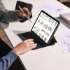 Etui z klawiaturą Baseus Brilliance Series na iPad 10.9'' 2022 (10 gen.) + kabel USB-C - czarne