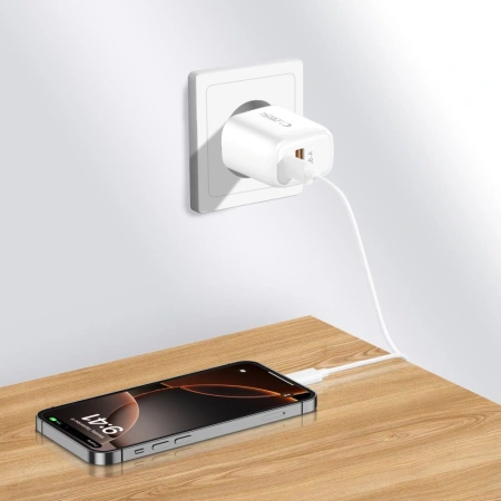TECH-PROTECT ŁADOWARKA SIECIOWA NCA30 PD 30W QC3.0 DO LIGHTNING USB-A