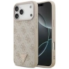 GUESS ETUI LEATHER 4G TRIANGLE STRASS DO MAGSAFE IPHONE 17 PRO MAX