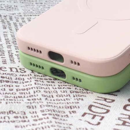 HURTEL ETUI KOMPATYBILNE Z DO MAGSAFE DO IPHONE 15 PRO MAX Z SILIKONOWE