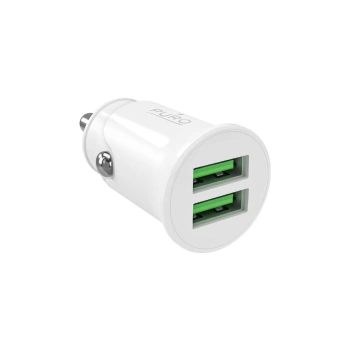 PURO ŁADOWARKA SAMOCHODOWA PRO LITE 2x USB-A 10W DO TELEFONÓW 10W