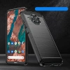 HURTEL CARBON CASE POKROWIEC ELASTYCZNY DO NOKIA X100 WYSOKA OCHRONA I STYL