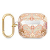 Guess  GUA3HHFLD AirPods 3 cover złoty/gold Paisley Strap Collection