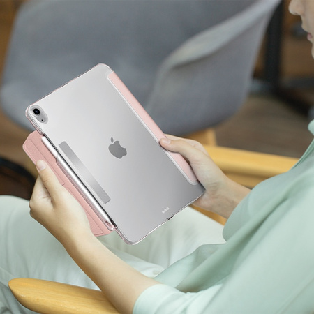 UNIQ etui Camden Click iPad Air 11      (2024/2025) / iPad Air 10.9 (2022/2020) różowy/blush pink