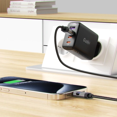 ACEFAST KABEL USB-A DO USB-C 66W DO ŁADOWANIA TELEFONÓW SAMSUNG GALAXY 1.2M