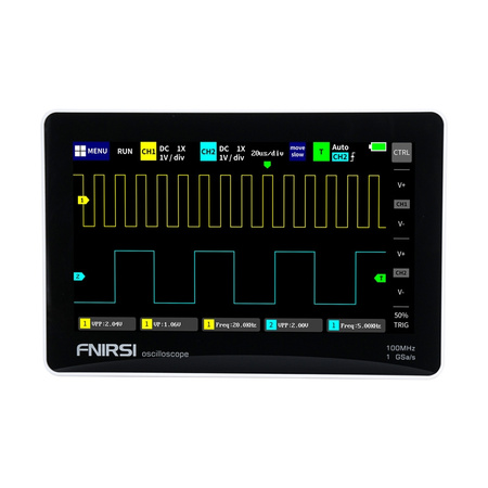 Oscyloskop przenośny FNIRSI 1013D 100MHz 7"