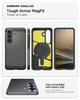 Spigen Tough Armor MagSafe, gunmetal - Samsung Galaxy S26