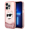 Karl Lagerfeld KLHCP14LLNCHCP iPhone 14 Pro 6,1" różowy/pink hardcase Glitter Choupette Head