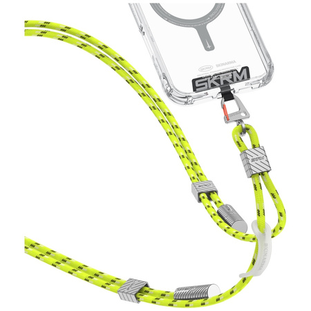 Uniwersalna smycz do telefonu kabel 2w1 Skinarma Dyno Ve USB-C/USB-C niteglow
