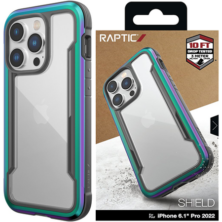 Raptic X-Doria Shield Case etui iPhone 14 Pro pancerny pokrowiec opal