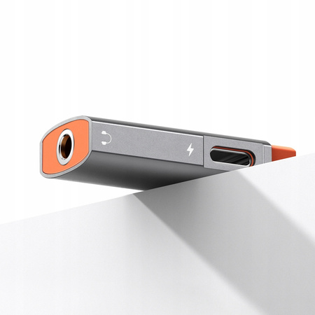 MCDODO PRZEJŚCIÓWKA ADAPTER LIGHTNING MINI JACK 3,5MM KABEL DO IPHONE 13 14