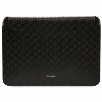 Karl Lagerfeld Sleeve KLCS14SAKLHPK 14 czarny/black Saffiano Plaque
