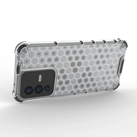 HURTEL ETUI PANCERNE DO VIVO V23 5G HONEYCOMB Z ŻELOWĄ RAMKĄ OCHRONNE
