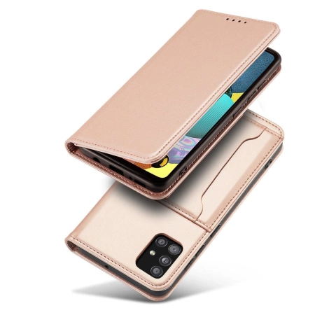 HURTEL MAGNET CARD CASE ETUI DO SAMSUNG GALAXY A12 5G POKROWIEC PORTFEL NA