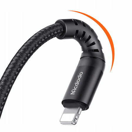 MCDODO KRÓTKI KABEL USB LIGHTNING SZYBKIEGO ŁADOWANIA DO IPHONE 13 14 20CM