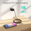 CHOETECH KABEL USB-C DO LIGHTNING DO IPHONE 12 13 14 15 3A 2M Z PEŁNYM