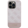 Etui Guess 4G Stripe Collection na iPhone 15 Pro - różowe