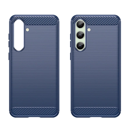 HURTEL ETUI SILIKONOWE CARBON CASE DO SAMSUNG GALAXY S24 FE OCHRONNY