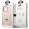 Karl Lagerfeld KLHCP14LSLCTPI iPhone 14 Pro 6,1" hardcase jasnoróżowy/light pink Silicone Choupette Body