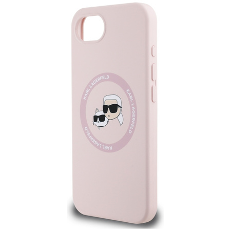 KARL LAGERFELD ETUI SILIKONOWE KARL&CHOUPETTE HEADS DO IPHONE 16E DO