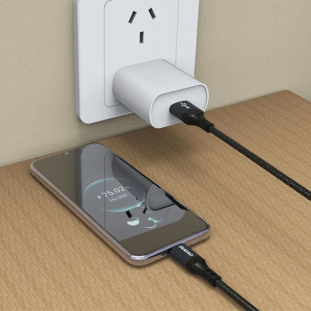 DUDAO KABEL USB-A USB-C 5A 1,2M DO SZYBKIEGO ŁADOWANIA TELEFONÓW I LAPTOPÓW
