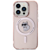 KARL LAGERFELD ETUI TRANSPARENTNE DO IPHONE 15 PRO 6,1 DO MAGSAFE CHOUPETTE