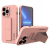 WOZINSKY KICKSTAND CASE ETUI DO IPHONE 13 PRO MAX SILIKONOWY Z PODSTAWKĄ
