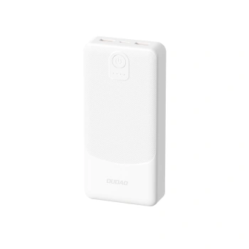 Powerbank Dudao K10 10000mAh  2.4A 2 x USB-A - biały