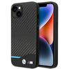 Etui BMW BMHCP14S22NBCK iPhone 14 6,1" czarny/black Leather Carbon