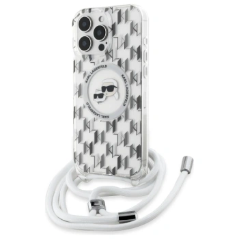 KARL LAGERFELD CASE DO IPHONE 16 PRO MAX 6.9 DO MAGSAFE CROSSBODY MONOGRAM